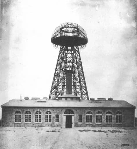 La torre de Wardenclyffe, 1904