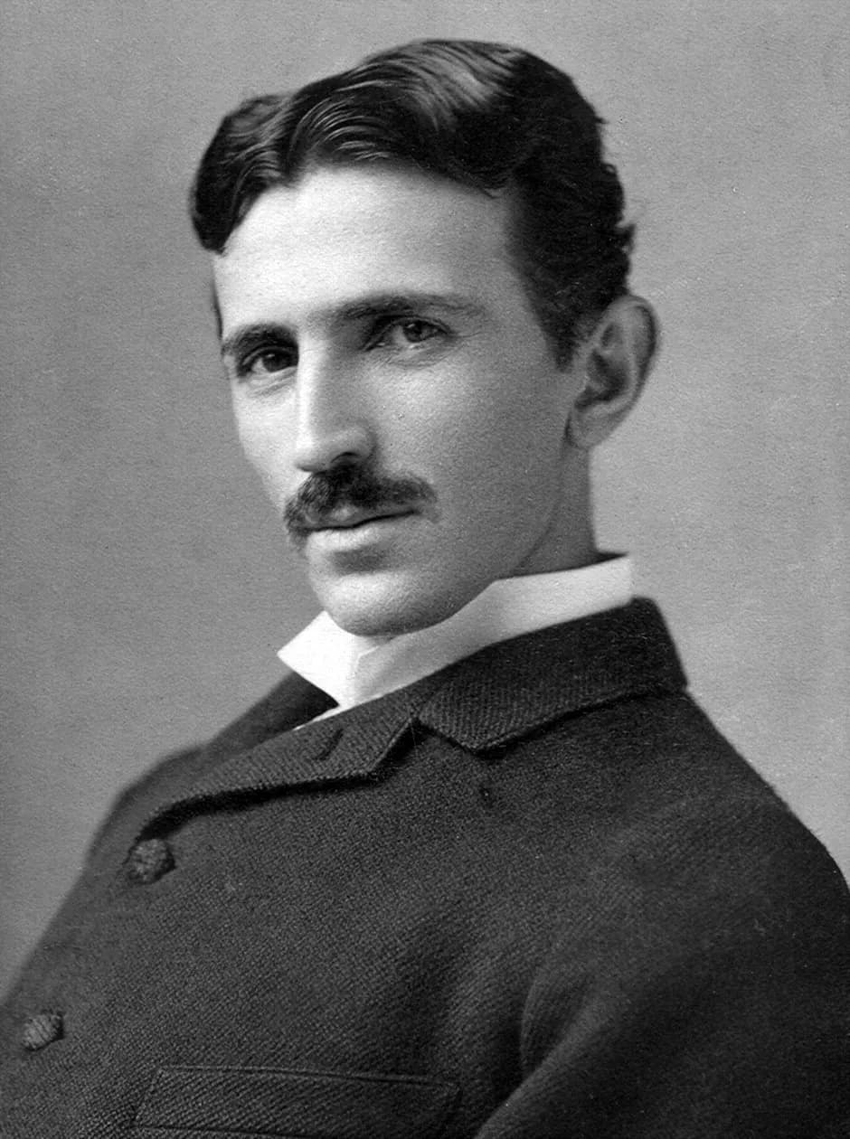 Tesla a los 34 años