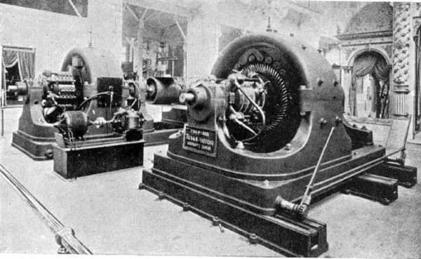 El generador polifásico en Chicago, 1893